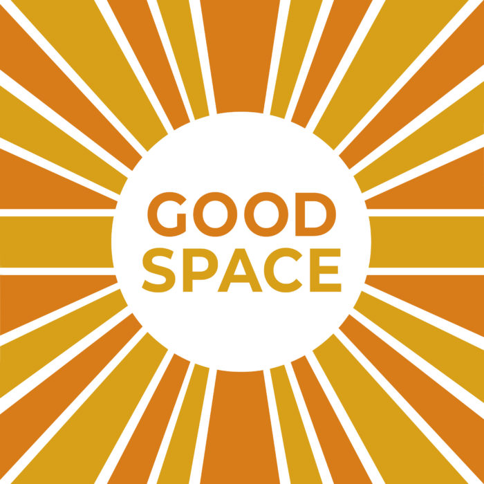 Good Space Logo Square Print